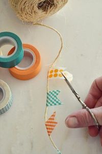 Washi Tape Banner | Cool DIY Scrapbook Ideas You Have To Try #scrapbookcrafts