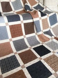 A flannel quilt for the graduate! | Carried Away Quilting | Bloglovin’