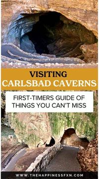 Ever wanted to go cavern exploring? You'll want to explore Carlsbad Caverns in New Mexico! Carlsbad Caverns is home to one of the largest underground cave systems in North America. Find out how to plan a perfect day inside! Carlsbad Caverns National Park | Carlsbad Caverns photography | cave exploring | things to do in New Mexico | places to visit in New Mexico | what to do in New Mexico | New Mexico national parks | what to do at Carlsbad Caverns | caves in New Mexico | hiking in New Mexico