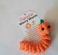 Pumpkin Worry Worm Poem Tag