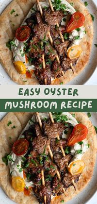 This Easy Oyster Mushroom Recipe (4-Ingredients) is flavorful, quick & versatile. Roast, grill, or air fry these marinated mushrooms. Use them in sandwiches, wraps, or serve with rice or a grain of your choice.