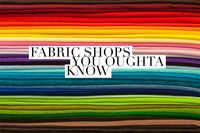 One of the questions I get e-mailed all of the time is, “Where do you shop for fabric?”. This often comes from people who find out that they live near my hometown, as we are always looking for great local fabric shops. Am I right? Sadly there are not many brick and mortar stores that I …