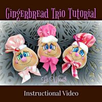 How to Make a Gingerbread Doll Gingerbread Head DIY | Etsy