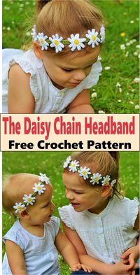 Crochet Flower Headband Patterns