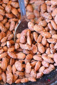 Slow Cooker Cinnamon Candied Almonds