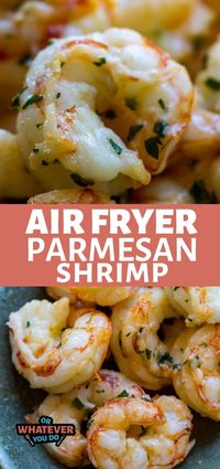 Air Fryer Shrimp goes from fridge to plate in about 20 minutes. These tender shrimp could stand on their own as the main dish or go on top of a fresh salad for a light lunch.