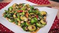 Spicy Thai Brussel Sprouts