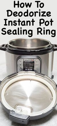 Instant Pot sealing rings can retain smells over time. Use the steps outlined in this guide to deodorize your smelly Instant Pot sealing ring.