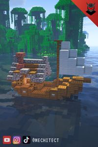 Minecraft: How to Build a Small Boat House | Boat House (Tutorial) This video shows you how to build a small boat house. Great as a starter house for your survival world! Thank you for watching, and subscribe for more content! Social Media: https://linktr.ee/Mechitect Patreon: https://www.patreon.com/mechitect Discord: https://discord.gg/CvrDMJfcYC Shaders: BSL Mods: Replay Mod