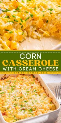 Get ready for the ultimate comfort food—Corn Casserole with Cream Cheese! Perfect for easy Thanksgiving side dishes and busy weeknight dinners, this gluten-free, vegetarian recipe will have you craving more. Dive into deliciousness and make every meal a celebration!