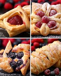 Puff Pastry Four Ways | Here Are Four Ways To Make Incredibly Beautiful Desserts With Puff Pastry