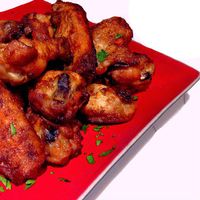 One Perfect Bite: Tapas - Spanish-Style Garlic Chicken Wings