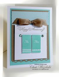 Towels for Two, Me, My Stamps and I, Stampin' Up