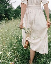 Walking barefoot through the wildflowers = what dreams are made of :::::: Recently M and I have been talking more and more about the kind of life we want for ourselves what we value most where do we feel happiest where do we want to explore what kind of lifestyle do we want etc.. its so interesting and such a powerful thing to do. Were able to visualise and work together towards a common goal :::::: So much to do and see and explore and experience its blowing my mind and as a keen planner its