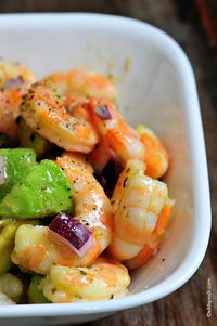 Shrimp Avocado Salad Recipe - Cooking | Add a Pinch