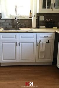 RTA Kitchen Cabinets in Gramercy White