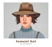 adrienpastel — 📑 Lament Hat · Base Game Compatible Unisex (Teen -...