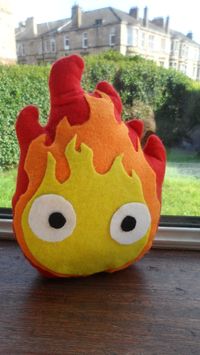 Calcifer Plush · How To Make An Objects · Needlework on Cut Out + Keep · How To by susie