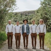 Groomsmen attire on point 👌🏻👌🏻 Captured perfectly by @thetothsphotofilm #groomsmen #weddingfashion