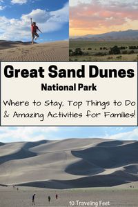 Discover the amazing Great Sand Dunes National Park in Colorado! Find out the top things to do with kids, amazing ativities for familes and an incredible place to stay nearby that has a secret surprise for its guests!