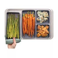 Prepd Cheat Sheets 4pc Silicone Modular Baking Sheet Pan Dividers : Target