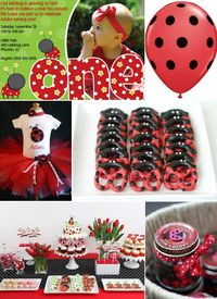 Ideas For A Ladybug Themed 1st Birthday Party — Celebrations at Home