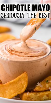 You are going to LOVE this simple and homemade Chipotle Mayo.