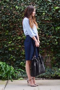 How to Be the Most Stylish Girl in the Office: 13 Ways to Wear a Pencil Skirt This Fall