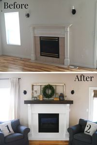 Most up-to-date Free of Charge Fireplace Remodel diy Strategies If your room has a hearth, it is typically the focal point of the room. Update the fireplace with co #Charge #diy #Fireplace #Free #Remodel #Strategies #uptodate