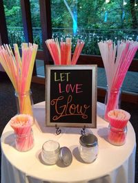 Wedding Let Love Glow Sign by CHALKdesignsBYme on Etsy