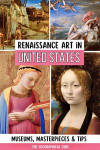 Discover the essence of the Renaissance with these 20 iconic paintings found across the United States. From masterpieces by Leonardo da Vinci to Botticelli, immerse yourself in the beauty and artistry of this transformative era. From the hallowed halls of renowned institutions like National Gallery and the Getty Center, this guide explores the 20 of the top Renaissance paintings and masterpieces in the United States. Read on for where to find the best Renaissance art in the United States!