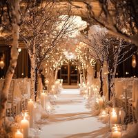 A December wedding offers the perfect opportunity to embrace the beauty of the winter season with enchanting decorations that evoke warmth, elegance, and festive cheer. From snow-dusted tables to twinkling lights, winter wonderland-inspired details can transform your venue into a magical setting. Whether you want a rustic, cozy vibe or a sophisticated, frosty aesthetic, these decoration ideas will help you create an unforgettable atmosphere for your special day, celebrating the best of the ...