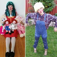 The no sew yarn wig   DIY ragdoll 