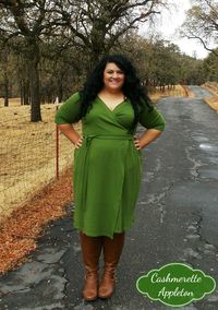 Green AppletonDress by Tanya of Mrs Hughes