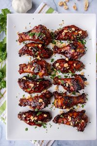 These baked Vietnamese Chicken Wings are savory and flavorful. They're crispy on the outside and tender on the inside, just like a good chicken wing should be. Best of all they are extremely easy to make and only require a few ingredients!