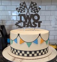 Two Cake Topper Im Two Cake Topper Two Fast Cake Topper Too - Etsy