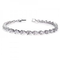 Sophisticated diamante wedding bracelet