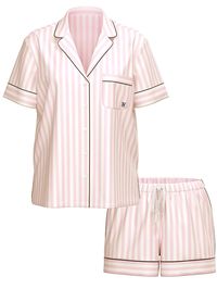 Buy Satin Short Pajama Set - Order Pajamas Sets online 5000006214 - Victoria's Secret US