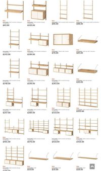 All-new: Ikea’s modular Svalnas Scandinavian-modern style shelving. This is sure to be a big hit: It’s very much in the style of famed Poul Cadovius Royal System / Cado modular shelving — but at a fraction of the cost. The Idea Svalnas shelves and standards are bamboo; the Cados still made today in Denmark have […]