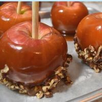 How to Make Honey Caramel Apples - Carolina Honeybees