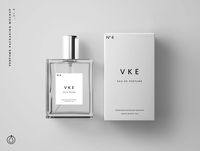 Perfume Bottle Package Mockup PSD on Behance