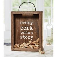 Save those wine corks and the memories that go along with them inside ...