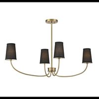 Bellevue SH100104NB 4 Light 38" Wide Chandelier | Build.com