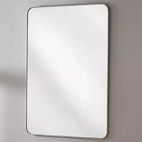 Silver Refreshingly Rectangular Mirror