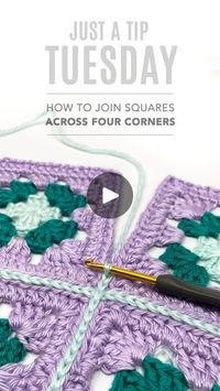 30K views · 8K reactions | Welcome to another #JustATipTuesday. Last week I was showing you how I like to seamlessly join corners together, using a needle. Today I wanted to show how I join at corners when slip stitching the sides together.

Hope this helps!

Yarn: Caron Simply Soft

#theknottyboss #crochetsecrets #crochetsecretstkb #crochetlove #crochetgeek #crochettip #tiptuesday #crochettutorial #crochetstitch #crochetgrannysquares #grannysquares #crochetinspo #crochetersofig #instacrochet #crochethook #slipstitch #crochetlesson #crochetauthor #yarncraft #yarnlove #caron #knottyboss #annaleyzina #craftycontent #crochetgirlgang #crochethacking #crochethack #crochetinstructor #crochetsecretsfromtheknottyboss | The Knotty Boss - Anna Leyzina