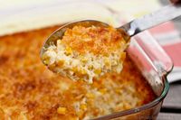 Creamed Corn Casserole -- so good you'll want to scrape the dish completely clean to get every last bit of caramelized goodness from the corners!