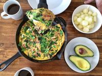 What is the difference between omelets and frittatas? This and other specific aspects of the two cooking methods are observed.