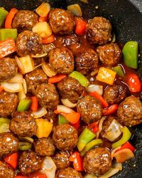 Sweet And Sour Meatballs - Jo Cooks