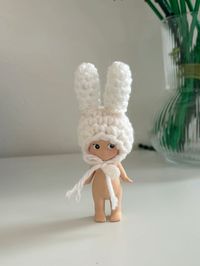 Crochet miffy hat sonny angel