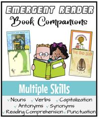 {Winter} Emergent Reader Book Companions {Skills + Reading Comprehension}